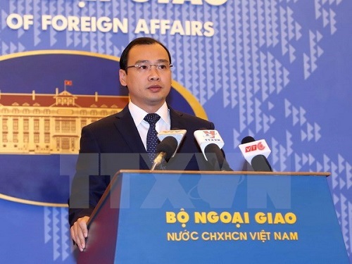 Vietnamese Foreign Ministry spokesperson Le Hai Binh (Source: VNA)