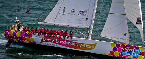 The Derry-Londonderry-Doire yacht (Photo: clipperroundtheworld.com)