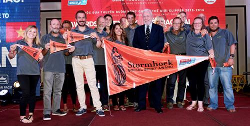  The Visit Seattle team were named winners of the Race 7 Stormhoek Social Spirit Award