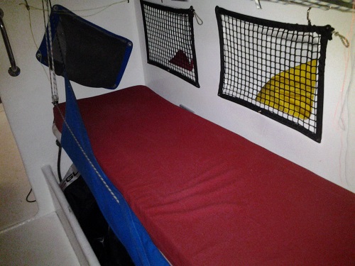    Rarely seen - an empty bunk