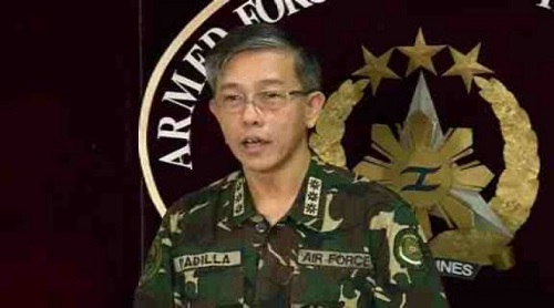 Spokesperson of the Armed Forces of the Philippines Restituto Padilla (Source: AFP)