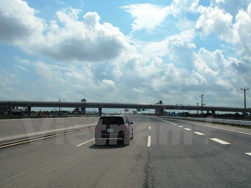 A section of Hanoi - Hai Phong highway (Source: VNA)