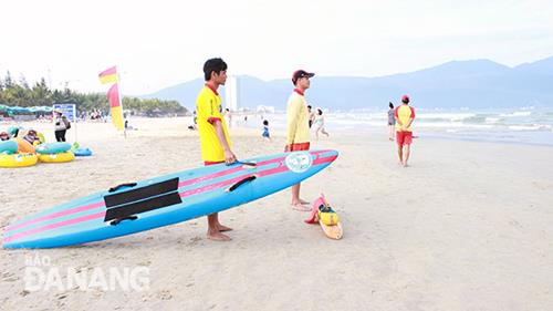 Lifeguards ready for action