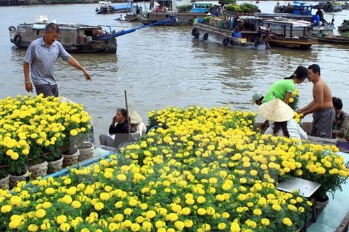 Cai Rang floating market (Photo: VNA)