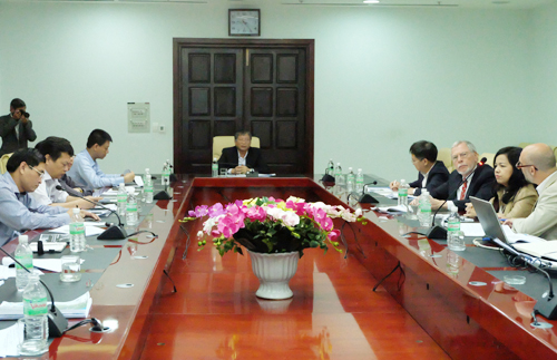 Vice Chairman Tuan at the meeting (Photo: danang.gov.vn)