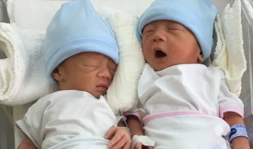 The first twins born via surrogacy in Vietnam at Tu Du Hospital in Ho Chi Minh City Tuoi Tre