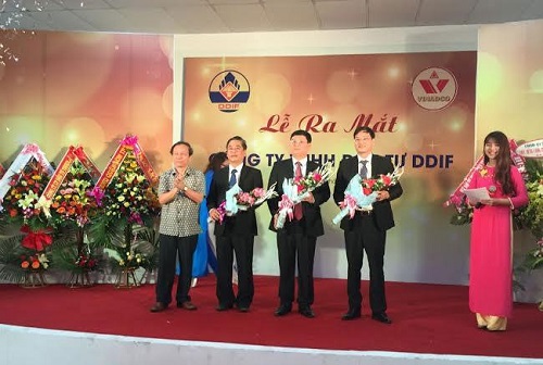 The opening ceremony of the DDIF Investment Company (Photo: Internet)