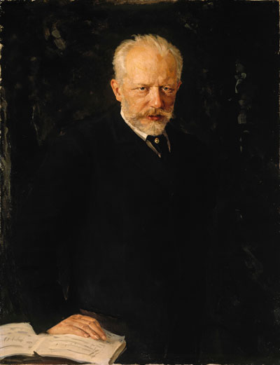 Nhạc sĩ Pyotr Tchaikovsky - Tranh của Nikolai Kuznetsov (1893)