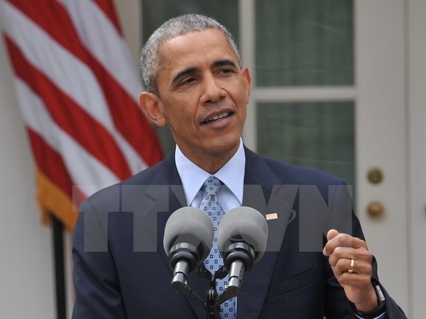 Tổng thống Mỹ Barack Obama. (Nguồn: AFP/TTXVN)