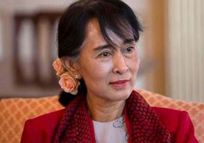 Leader of the National League for Democracy (LND) Aung San Suu Kyi (Source: asianetindia.com)