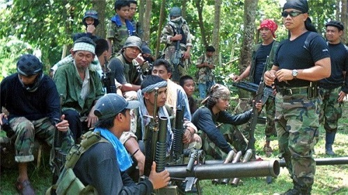 Muslim extremist Abu Sayyaf rebels (Photo: AP)