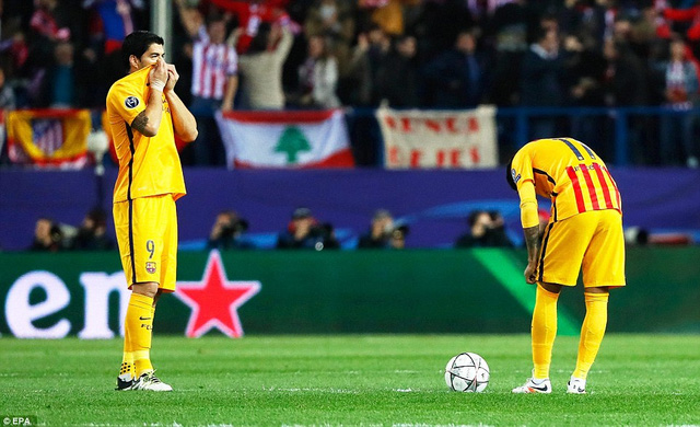 Barcelona đã thực sự không còn là chính mình ở Vicente Calderon