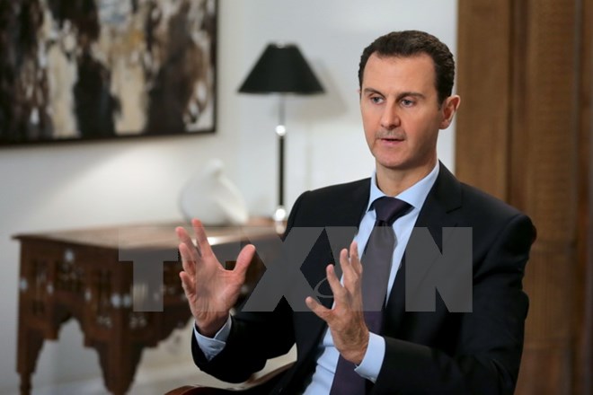 Tổng thống Syria Bashar Al Assad. (Nguồn: AFP/TTXVN)