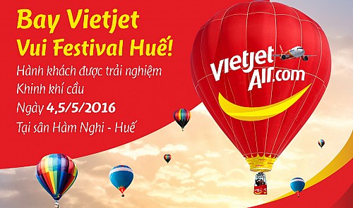 Vietjet’s hot-air balloon Vietjet Air