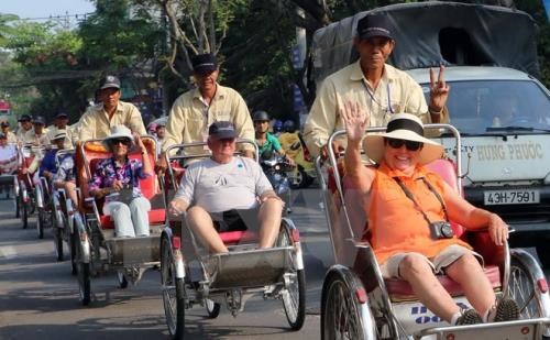 About 224,230 tourists came to the central city of Da Nang during national holiday (Source:VNA)