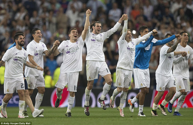 Real Madrid tái lặp thành tích vào chung kết như năm 2014 và đối thủ vẫn là Atletico