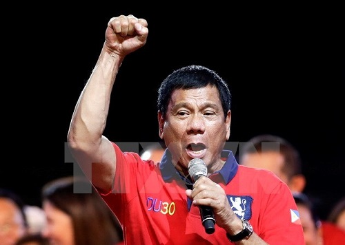 Mayor of the Philippine southern city of Davao Rodrigo Duterte (Source:EPA)