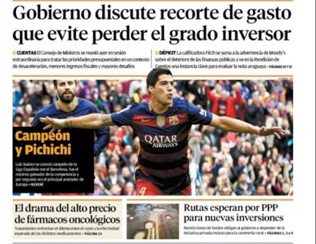Báo chí thế giới ngợi ca Luis Suarez