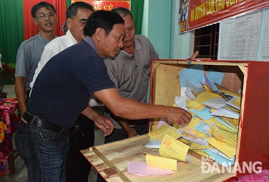  The count begins after the elections close