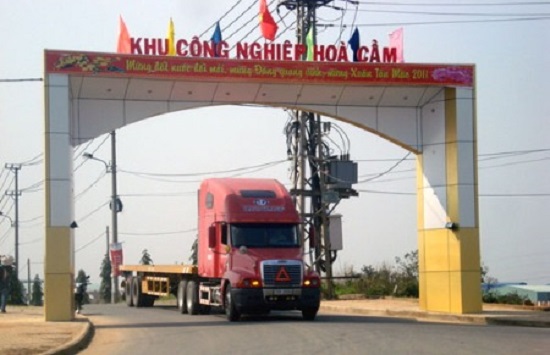 The entrance to the Hoa Cam IP in Cam Le District (Photo: danang.gov.vn)