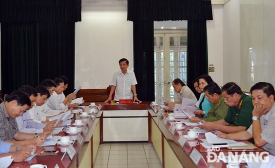  Chairman Tho addressing the meeting