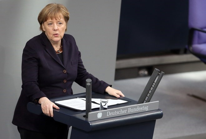 Thủ tướng Đức Angela Merkel. (Nguồn: AFP)