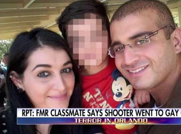 Omar Mateen và vợ con - Ảnh chụp màn hình