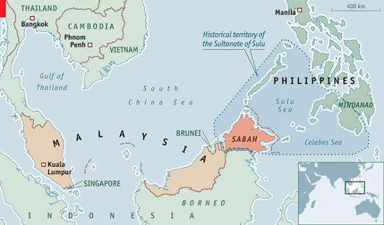 The Philippines, Malaysia, Indonesia seek measures to deal with crimes in the Sulu Sea, bordering the three nations (Source:Internet)