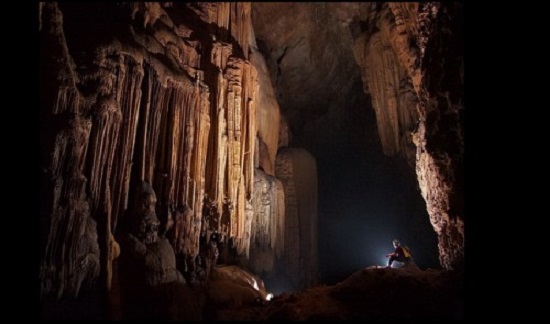 One of the new caves discovered in Phong Nha – Ke Bang National Park in Quang Binh Province 