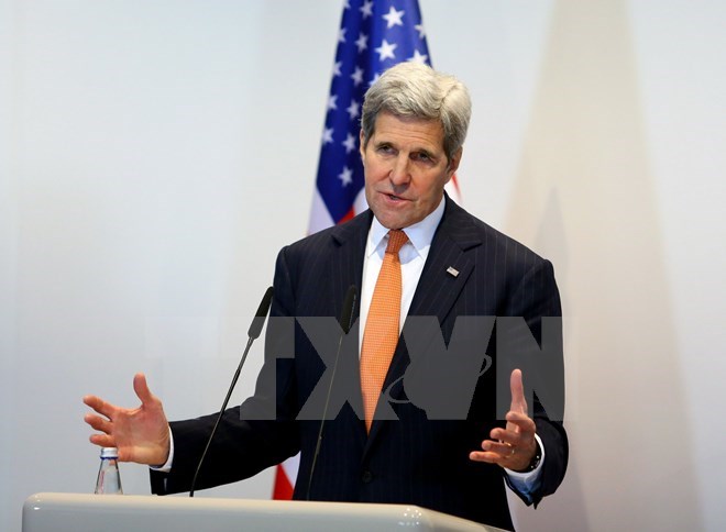 Ngoại trưởng Mỹ John Kerry. (Nguồn: AFP/TTXVN)