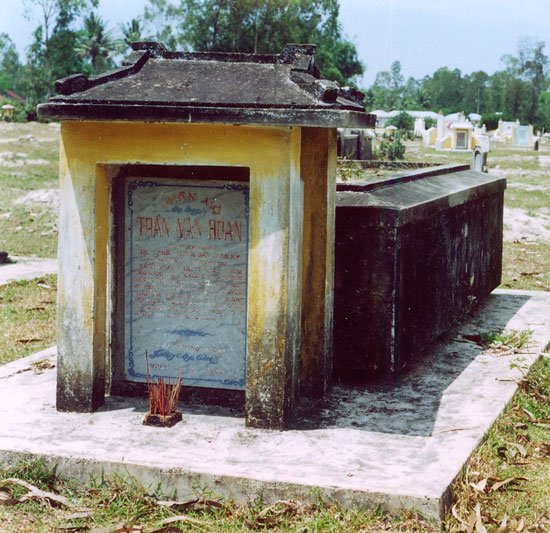 Ngôi mộ Trần Văn Hoán đã được UBND tỉnh Quảng Nam xếp hạng và cấp bằng di tích cấp tỉnh vào năm 2005. 