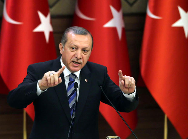 Tổng thống Thổ Nhĩ Kỳ Recep Tayyip Erdogan.  Ảnh: EPA