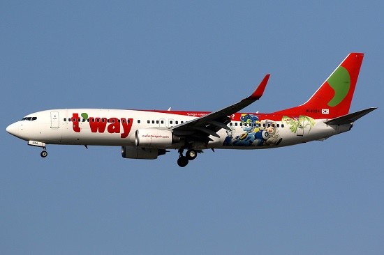 T'way Air aircraft (Photo: Internet)