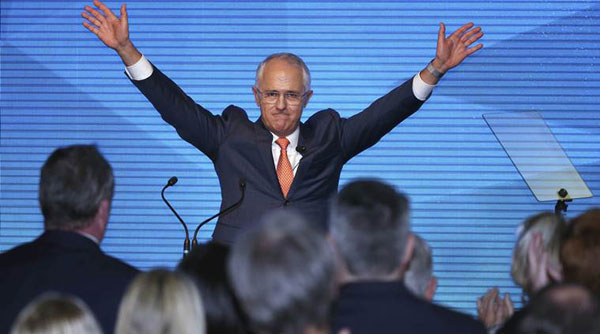 Thủ tướng Úc Malcolm Turnbull. Ảnh: AP