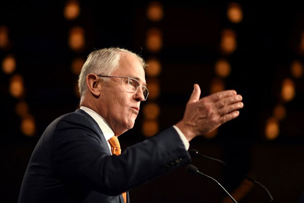 Ông Malcolm Turnbull trở thành Thủ tướng Úc từ tháng 9 năm ngoái. Ảnh: AFP