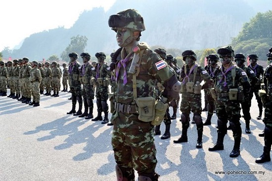 Thailand, Malaysia to hold 22nd joint military exercise. (Photo: ipohecho.com.my)