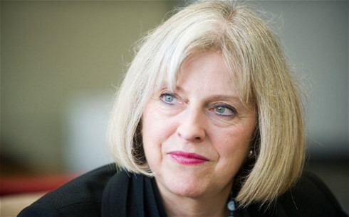 Bà Theresa May, ứng viên cho chức Thủ tướng Anh. Ảnh: Telegraph.