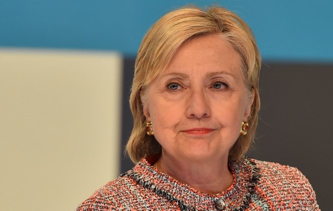 Cựu Ngoại trưởng Mỹ Hillary Clinton. (Nguồn: AFP)