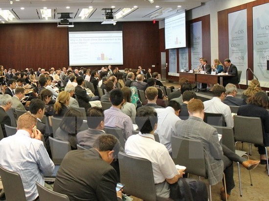 A seminar on the East Sea held by CSIS (Source: VNA)