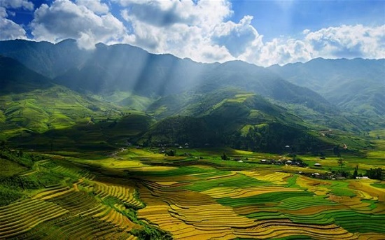 Stunning terraced rice field is among eight typical tourist products of the northwest region (Source: internet)