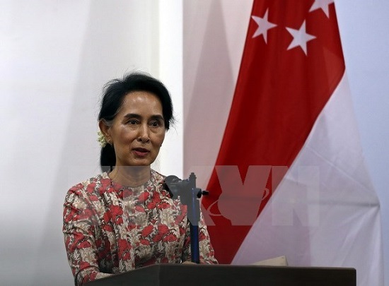 State Counselor Aung San Suu Kyi (EPA/VNA)