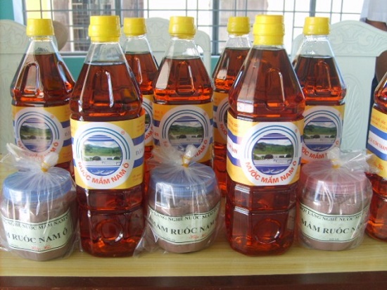  Products from the Nam O Traditional Fish Sauce Village (Photo: Internet)