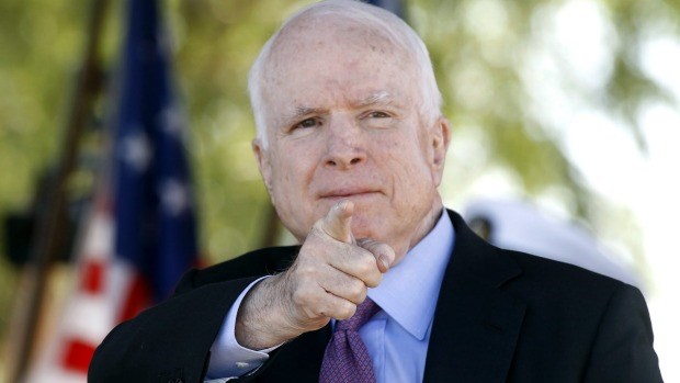 Chủ tịch Ủy ban Quân lực Thượng viện Mỹ John McCain. (Nguồn: AP)