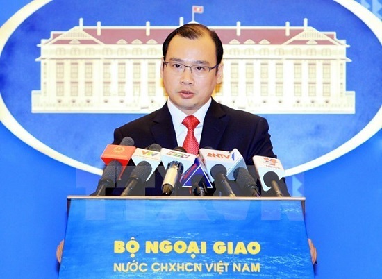 Foreign Ministry Spokesman Le Hai Binh (Photo: VNA)