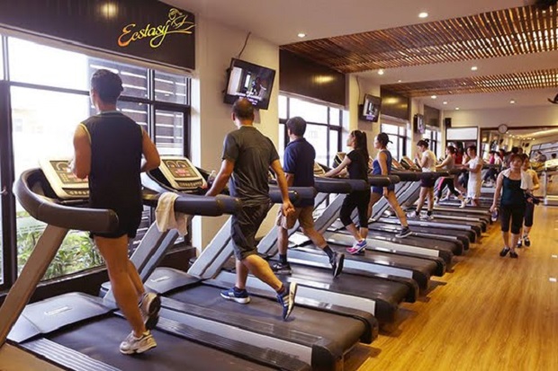  Exercisers at Estacy Gym and Yoga Club