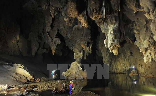 The cave was formed about 5 million years ago with stunning beauty. Photo: VNA