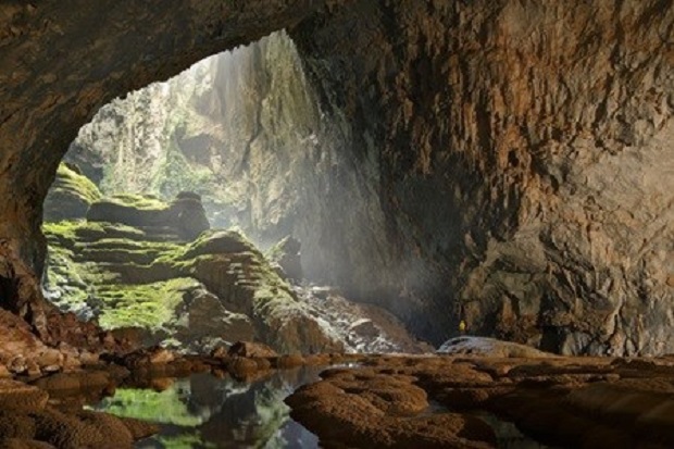 A view of Son Doong Cave in Phong Nha-Ke Bang National Park. (Photo: Internet)
