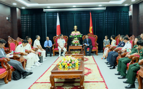 The reception in progress (Source: danang.gov.vn)