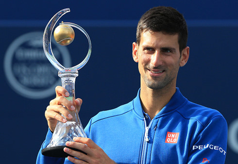 Djokovic đăng quang Rogers Cup 2016. (Ảnh: Getty). 