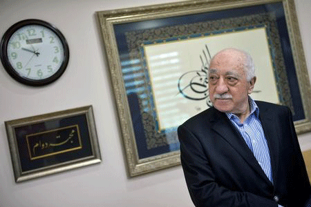 Giáo sĩ Fethullah Gulen hiện sống tại Pennsylvania, Mỹ. Ảnh: Reuters